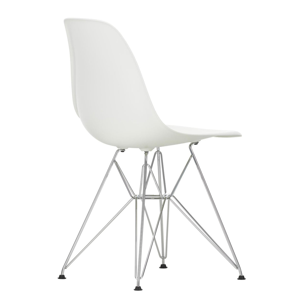 Vitra Eames Plastic Side Chair DSR verchromt