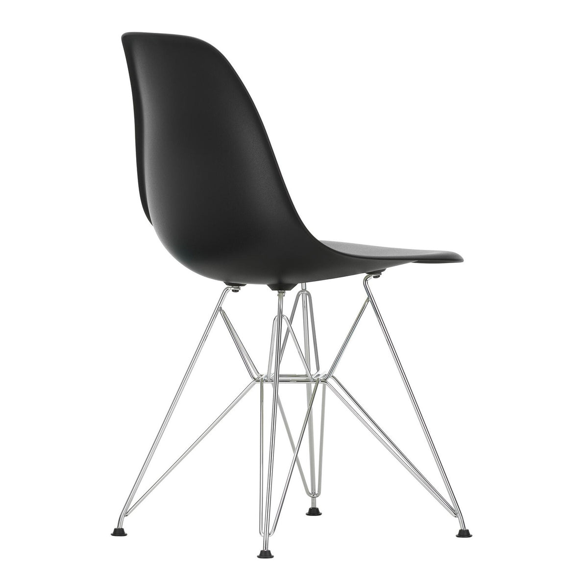 Vitra Eames Plastic Side Chair DSR RE verchromt