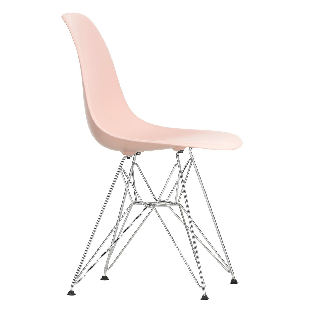 Vitra Eames Plastic Side Chair DSR RE verchromt