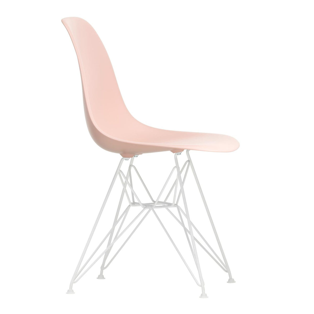 Vitra Eames Plastic Side Chair DSR RE Gestell weiß