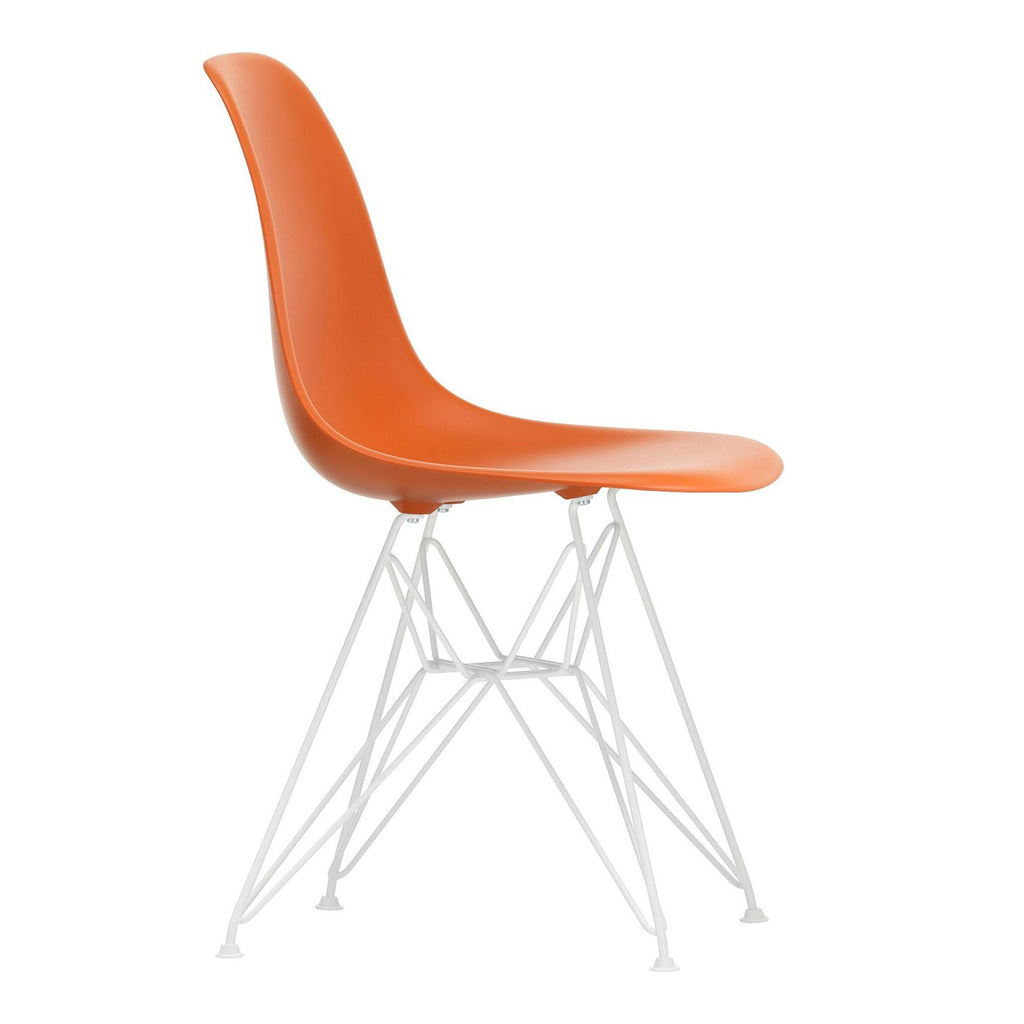 Vitra Eames Plastic Side Chair DSR RE Gestell weiß