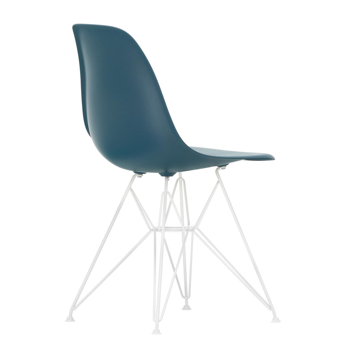 Vitra Eames Plastic Side Chair DSR RE Gestell weiß