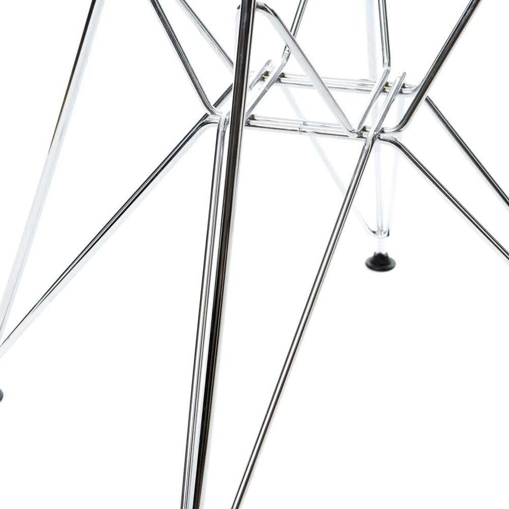Vitra Eames Plastic Side Chair DSR RE verchromt