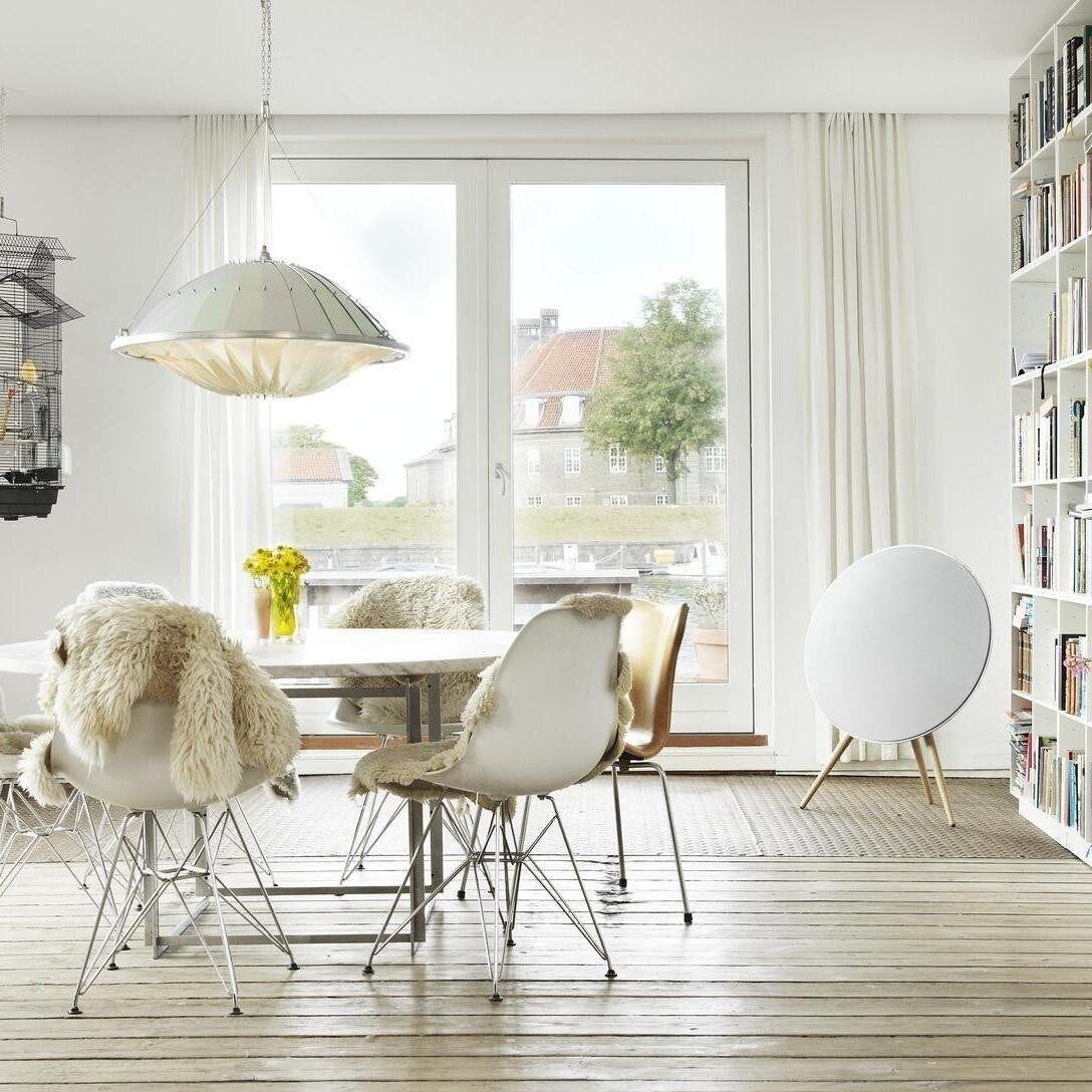 Vitra Eames Plastic Side Chair DSR verchromt