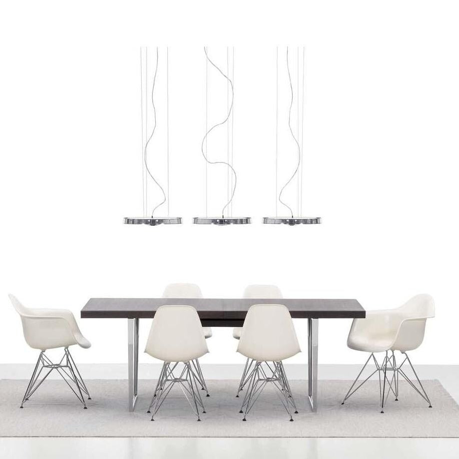 Vitra Eames Plastic Side Chair DSR verchromt