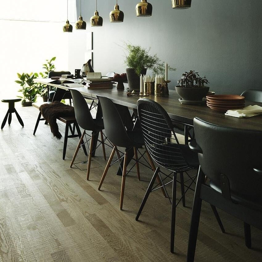 Vitra Eames Plastic Side Chair DSW Ahorn dunkel