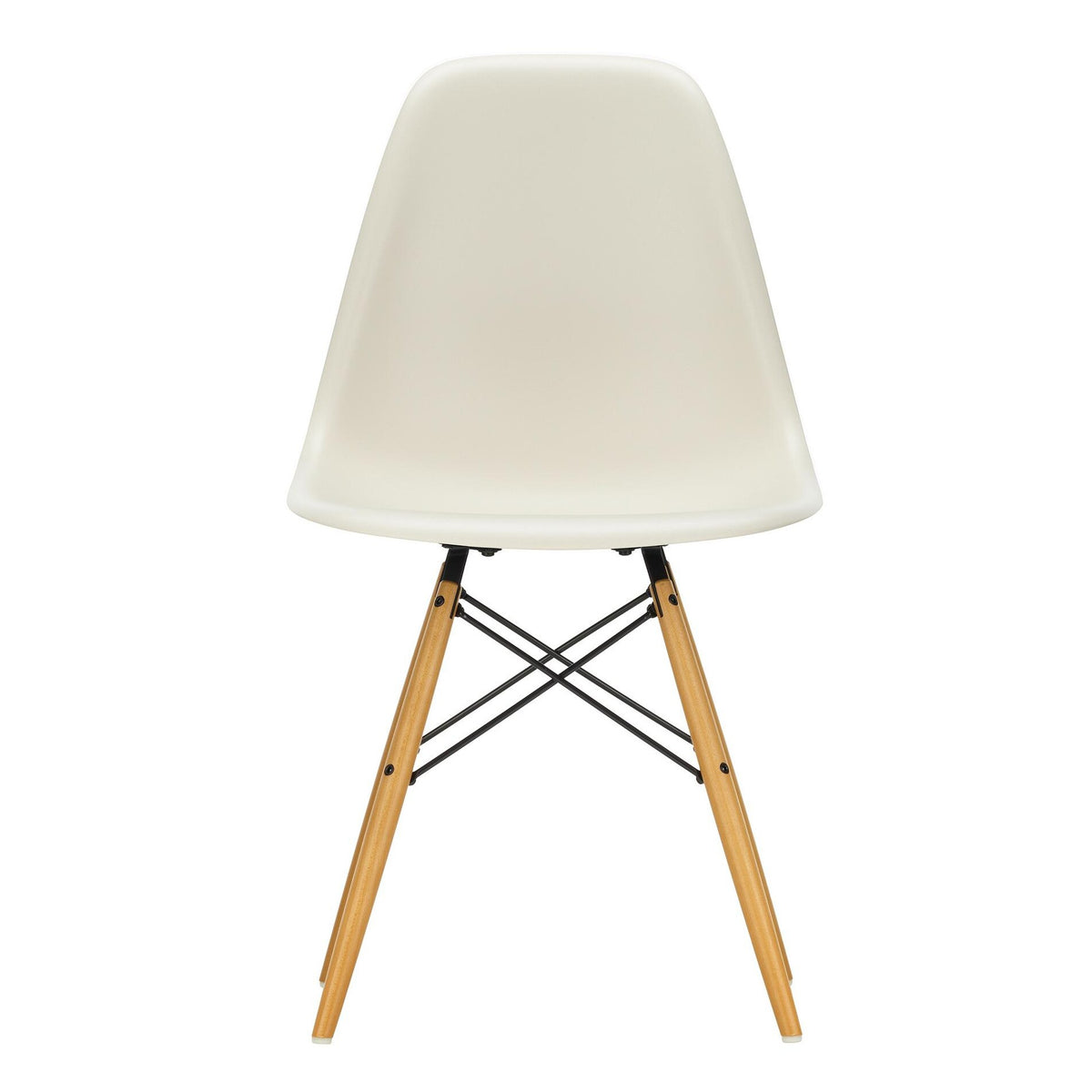 Vitra Eames Plastic Side Chair DSW RE Ahorn gelblich