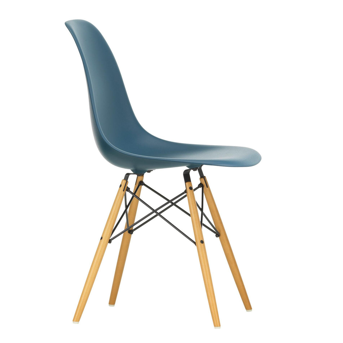 Vitra Eames Plastic Side Chair DSW RE Ahorn gelblich