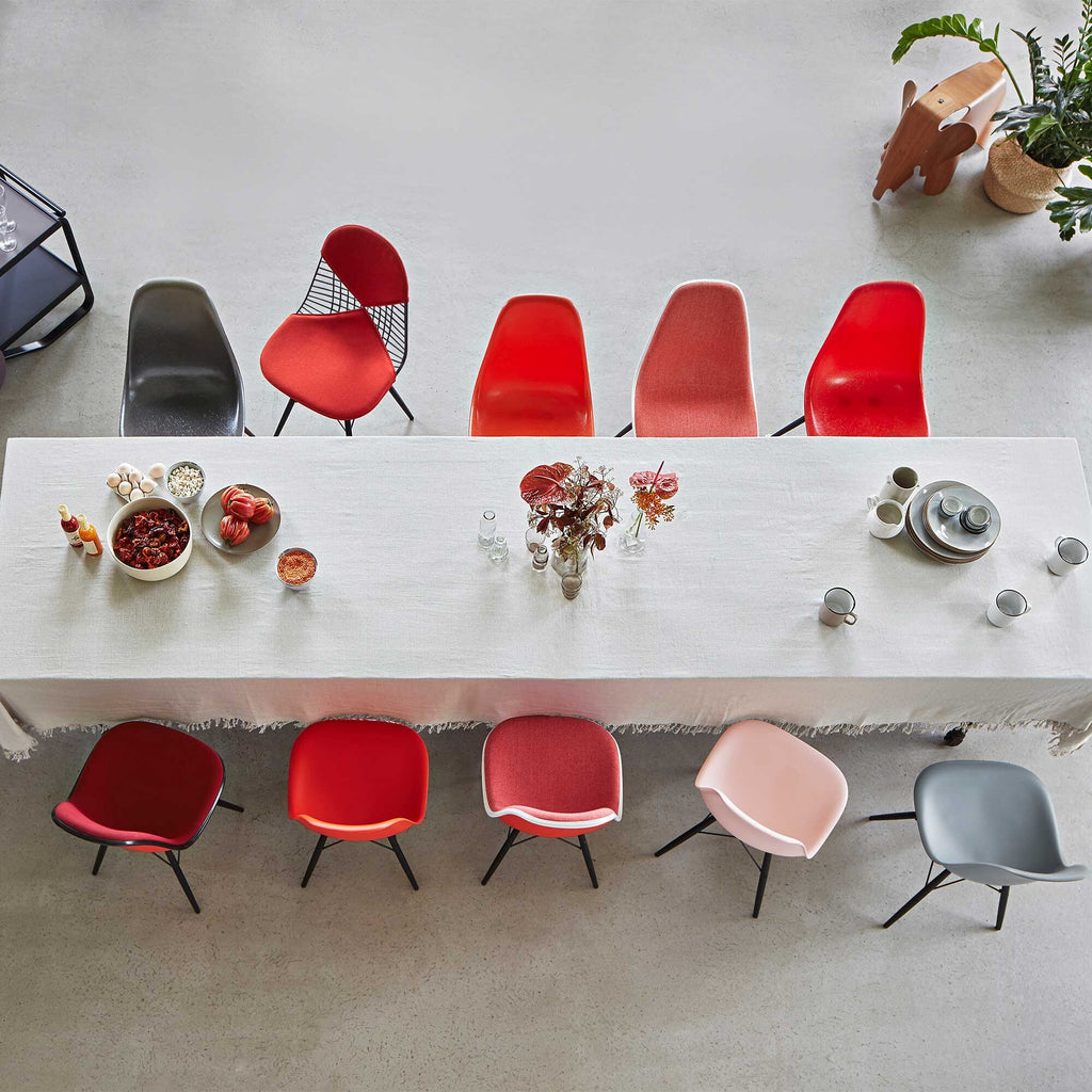 Vitra Eames Plastic Side Chair DSW RE Ahorn schwarz