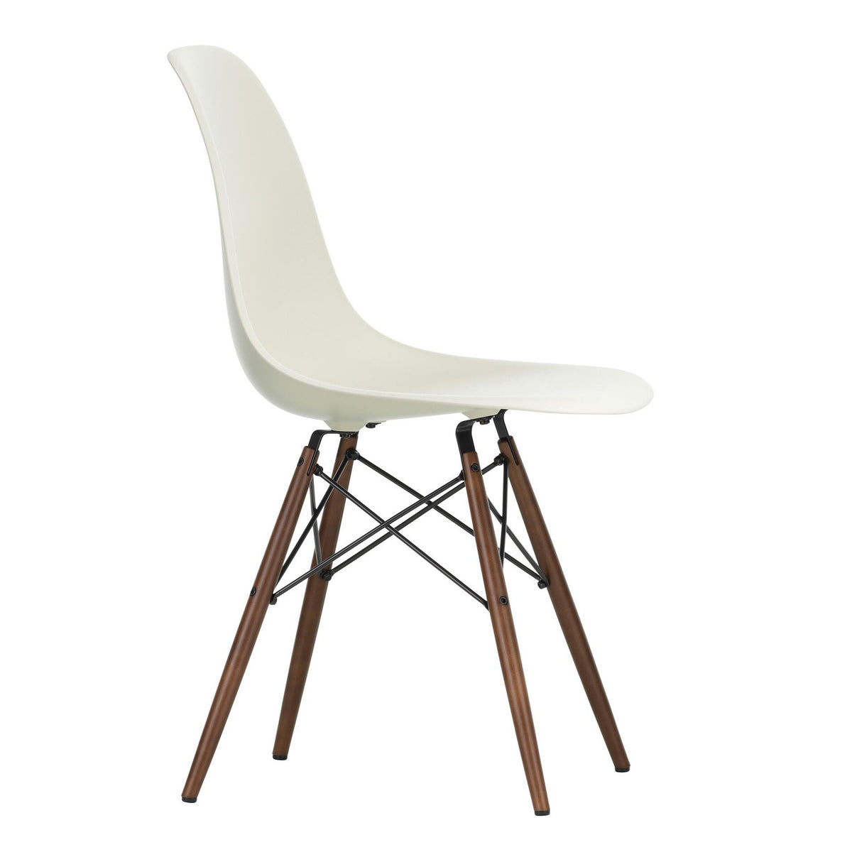 Vitra Eames Plastic Side Chair DSW RE Ahorn dunkel