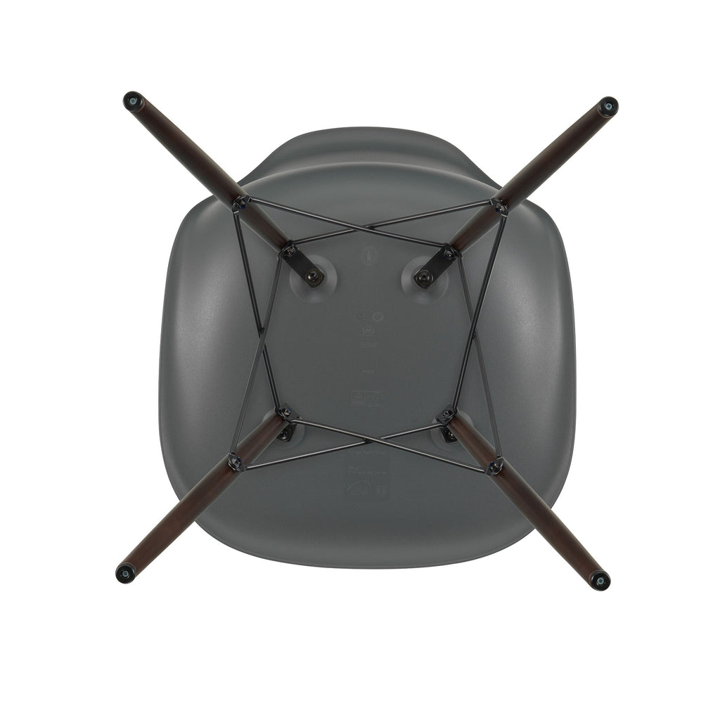 Vitra Eames Plastic Side Chair DSW RE Ahorn dunkel