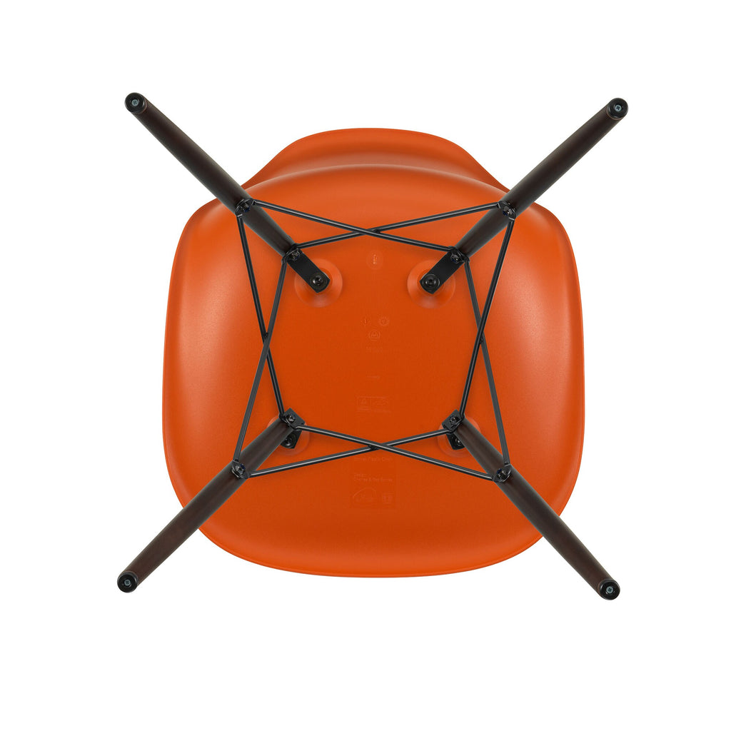 Vitra Eames Plastic Side Chair DSW RE Ahorn dunkel