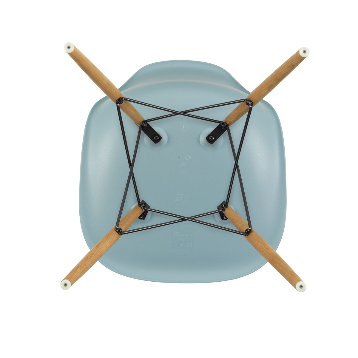 Vitra Eames Plastic Side Chair DSW RE Gestell Esche