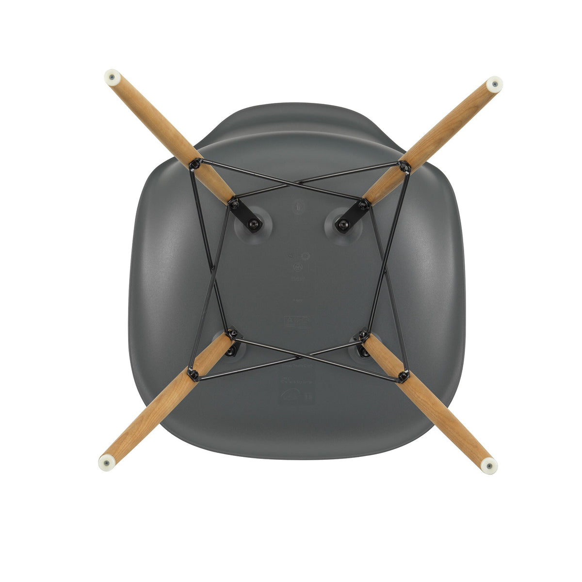 Vitra Eames Plastic Side Chair DSW RE Gestell Esche