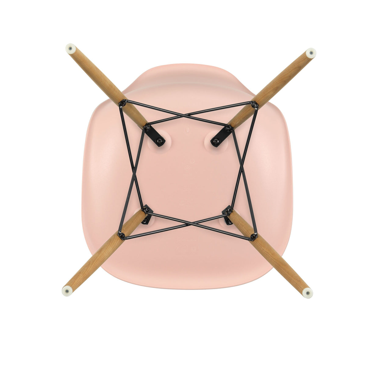 Vitra Eames Plastic Side Chair DSW RE Gestell Esche