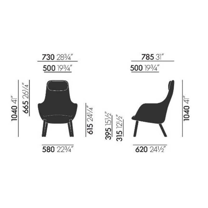 Vitra HAL Lounge Sessel