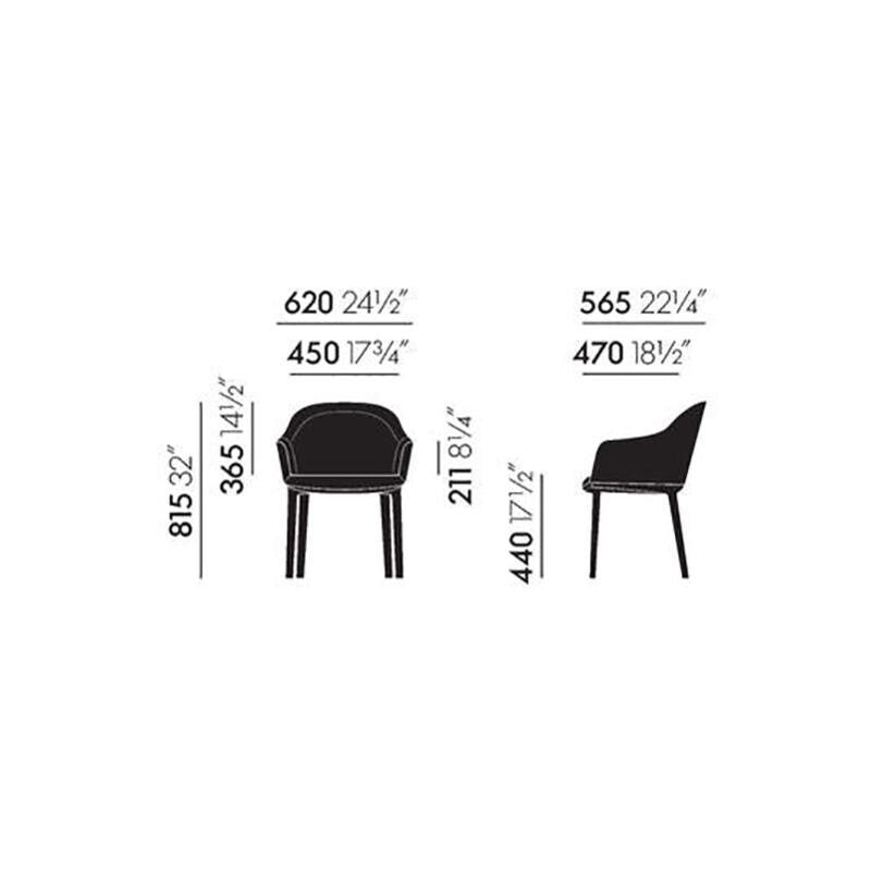 Vitra Softshell Armlehnstuhl