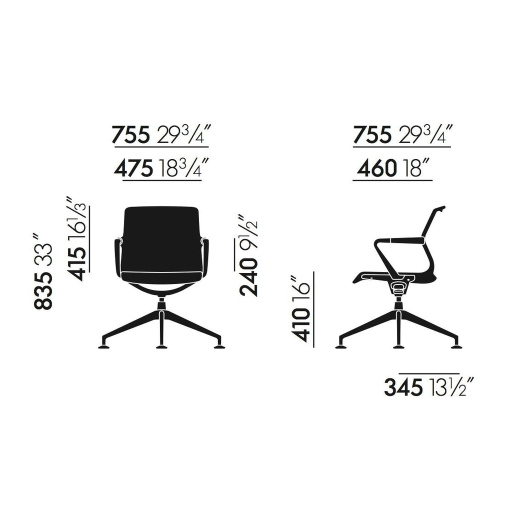 Vitra Unix Konferenzstuhl