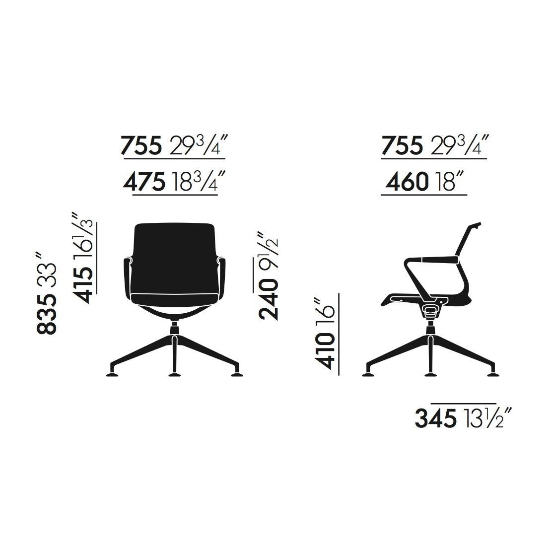 Vitra Unix Konferenzstuhl