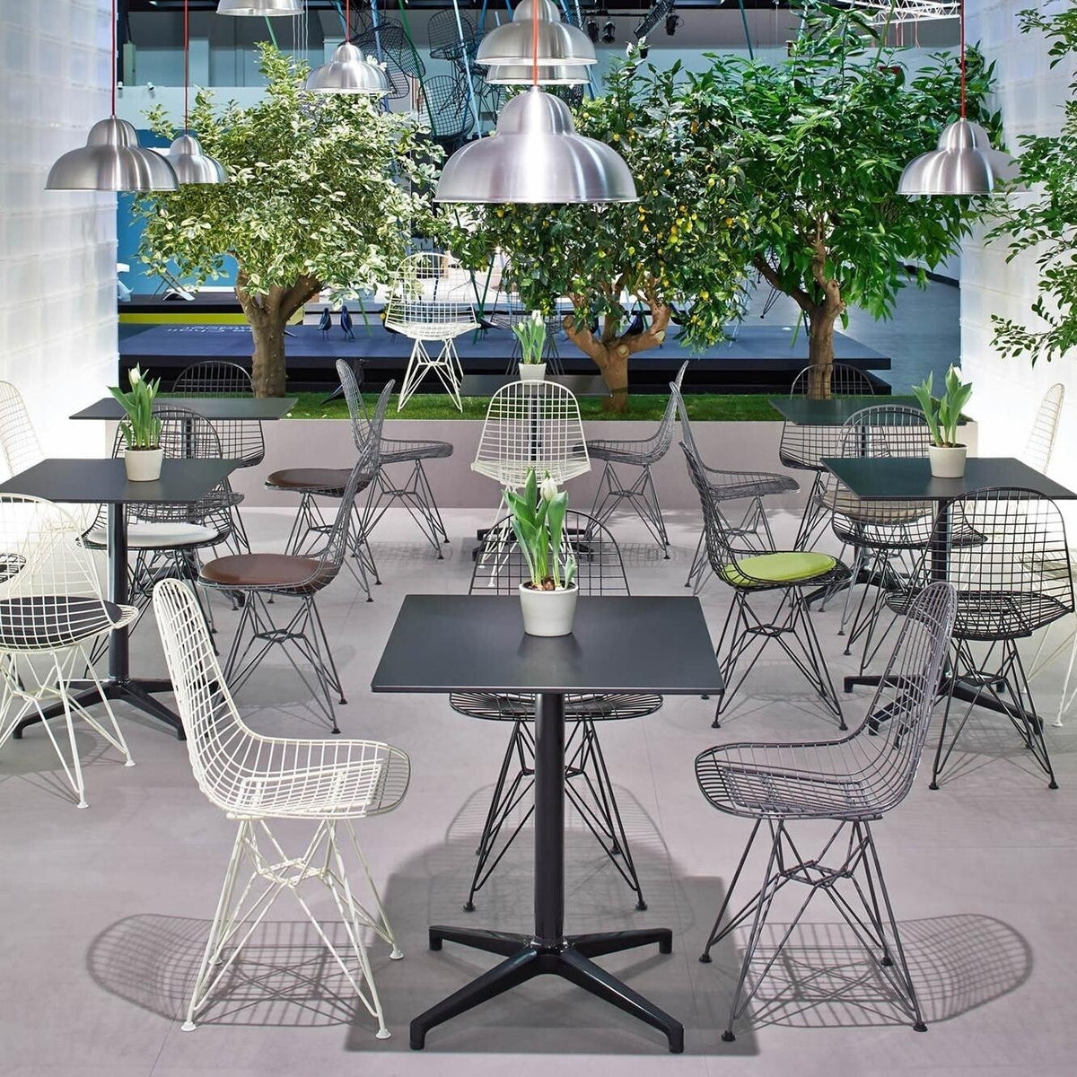 Vitra Wire Chair DKR Stuhl