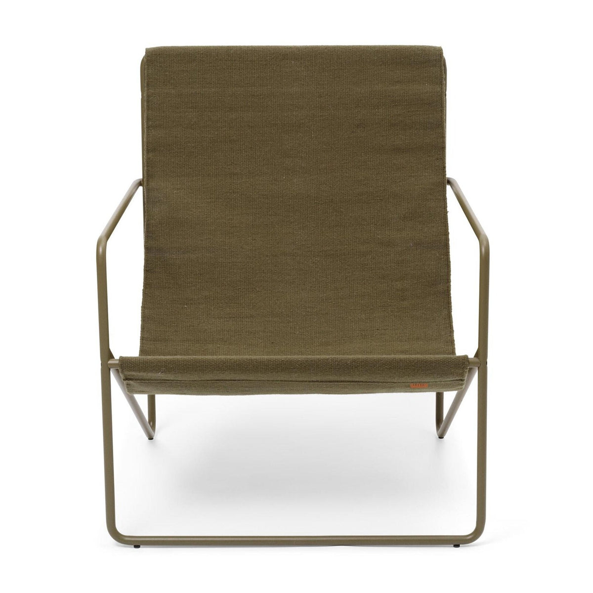 Ferm Living Desert Loungestuhl Gestell Olive