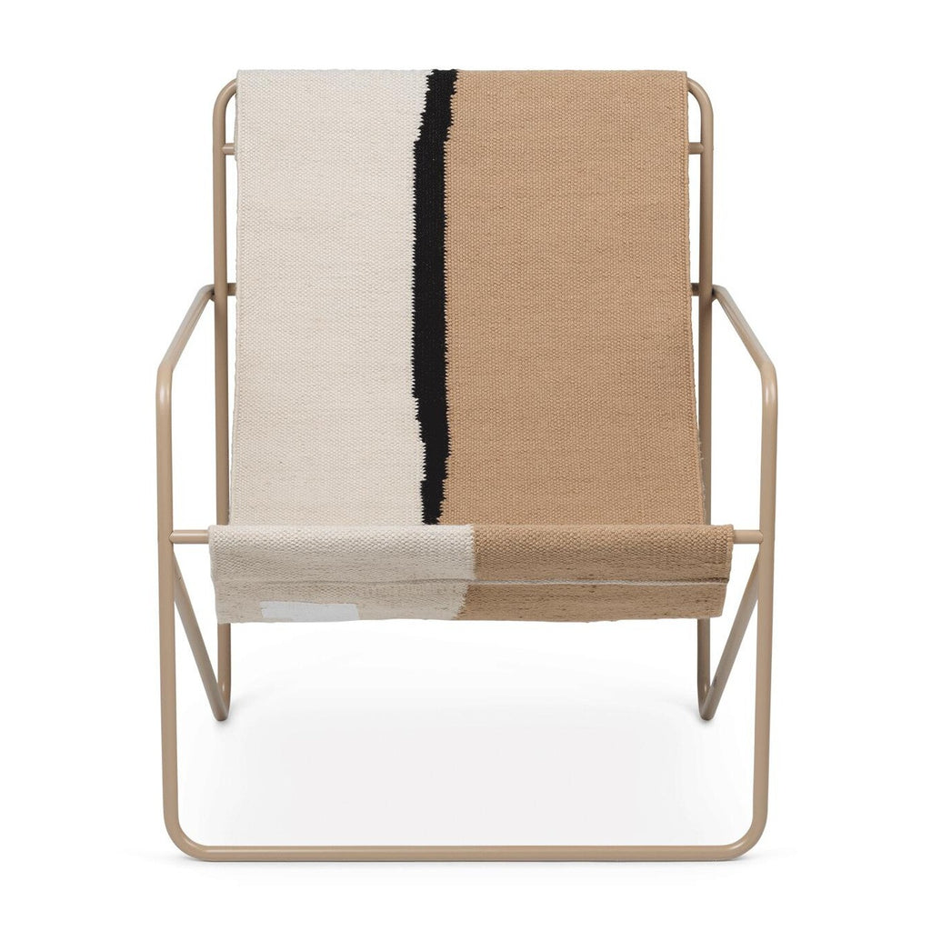 Ferm Living Desert Loungestuhl Gestell kaschmir