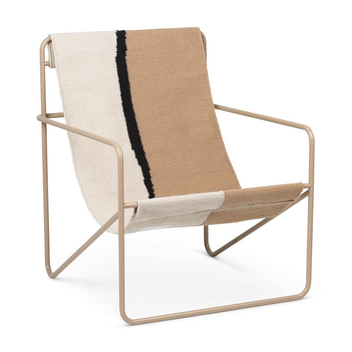 Ferm Living Desert Loungestuhl Gestell kaschmir