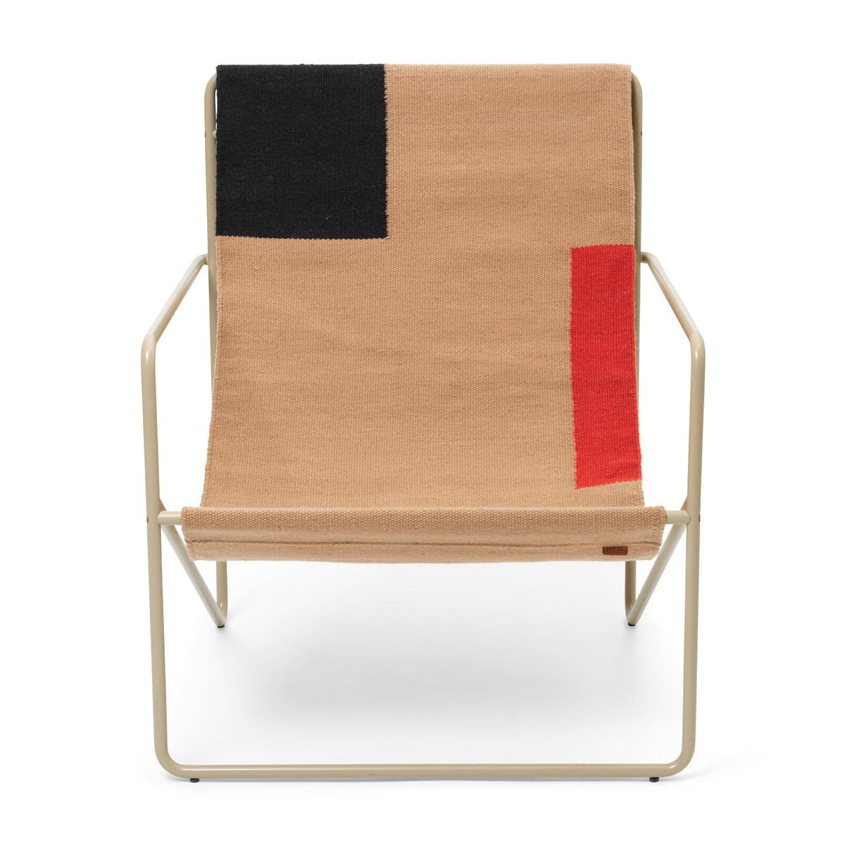 Ferm Living Desert Loungestuhl Gestell kaschmir