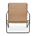 Ferm Living Desert Loungestuhl Gestell schwarz