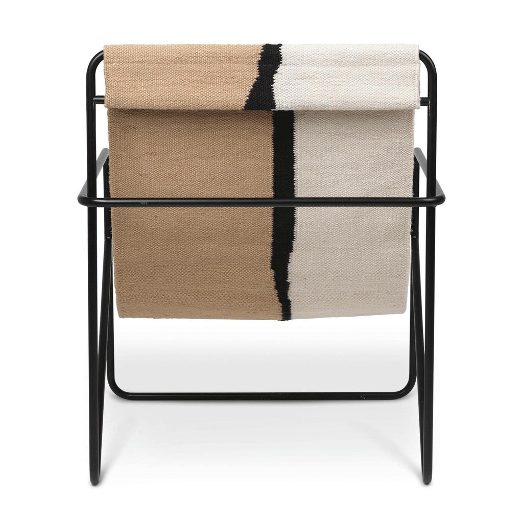 Ferm Living Desert Loungestuhl Gestell schwarz