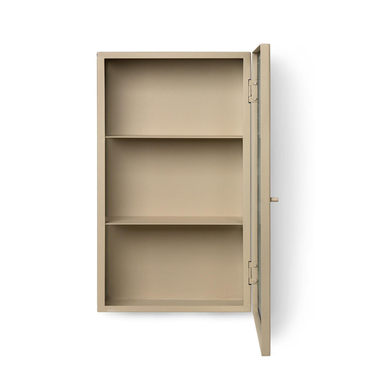 Ferm Living Haze Wandschrank geriffeltes Glas
