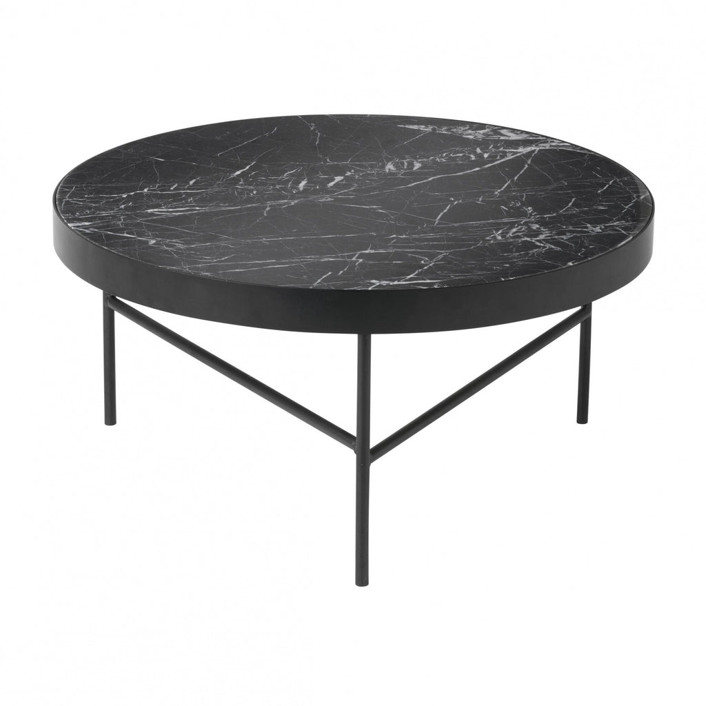 Ferm Living Marble Couchtisch groß
