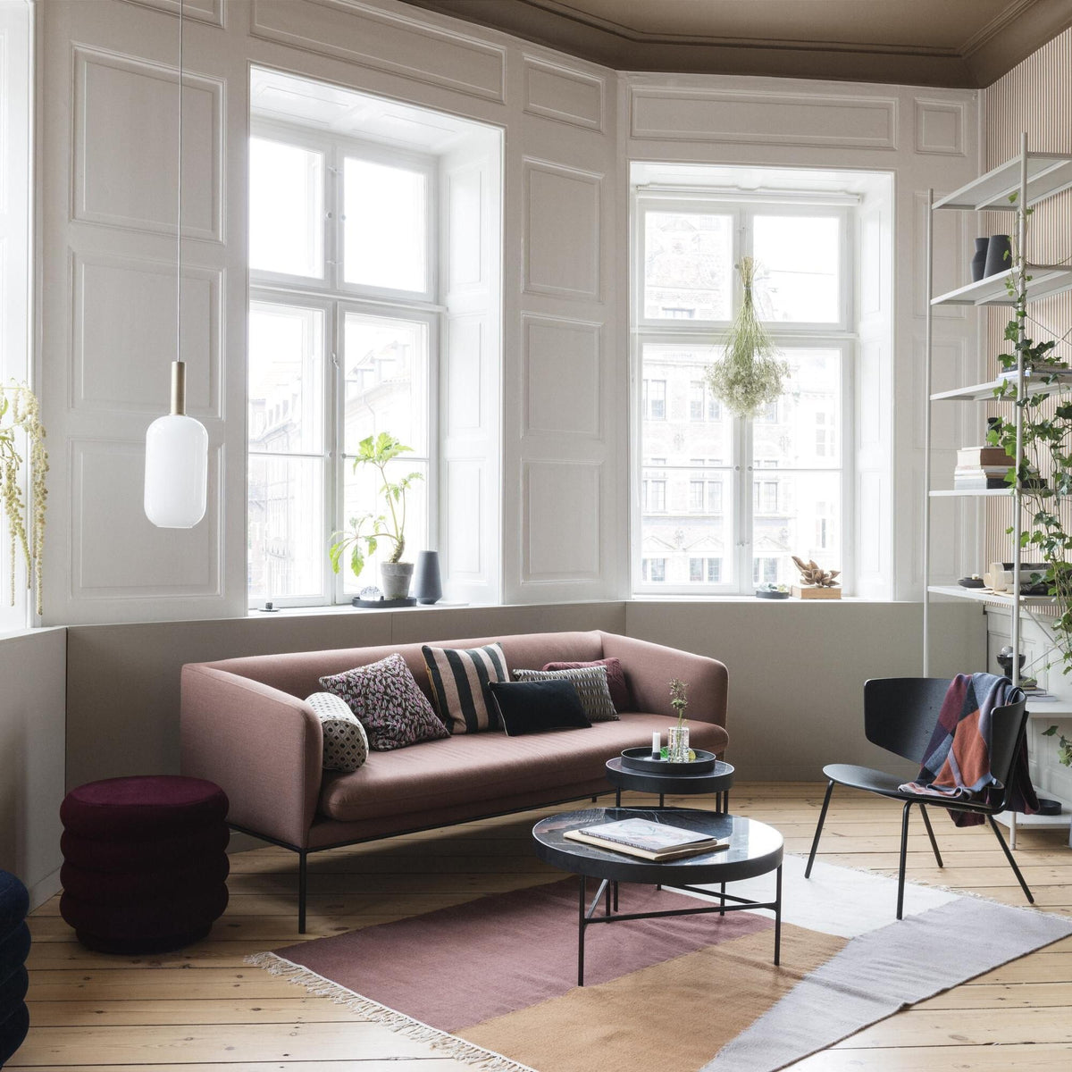 Ferm Living Marble Couchtisch medium