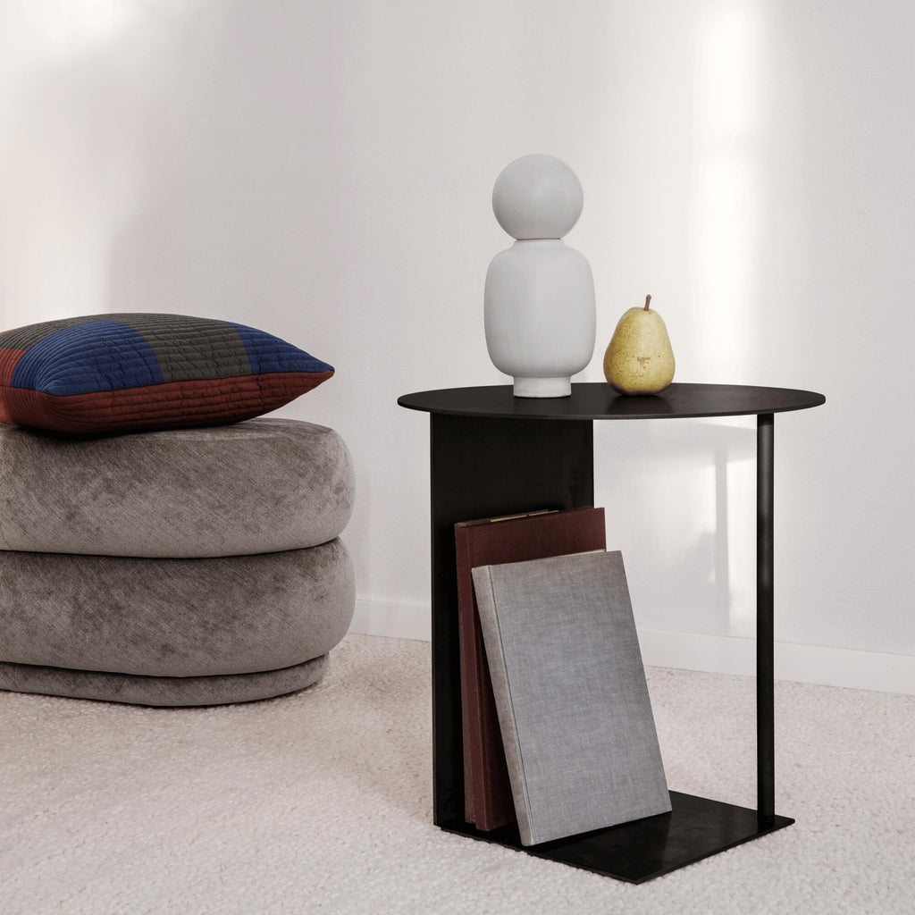 Ferm Living Pouf Oval mit 2 Ebenen