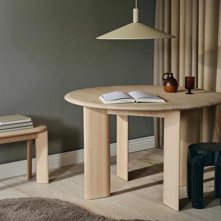 Ferm Living Bevel Esstisch rund