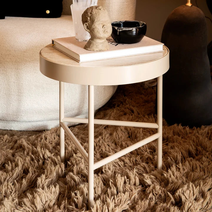 Ferm Living Travertine Couchtisch groß