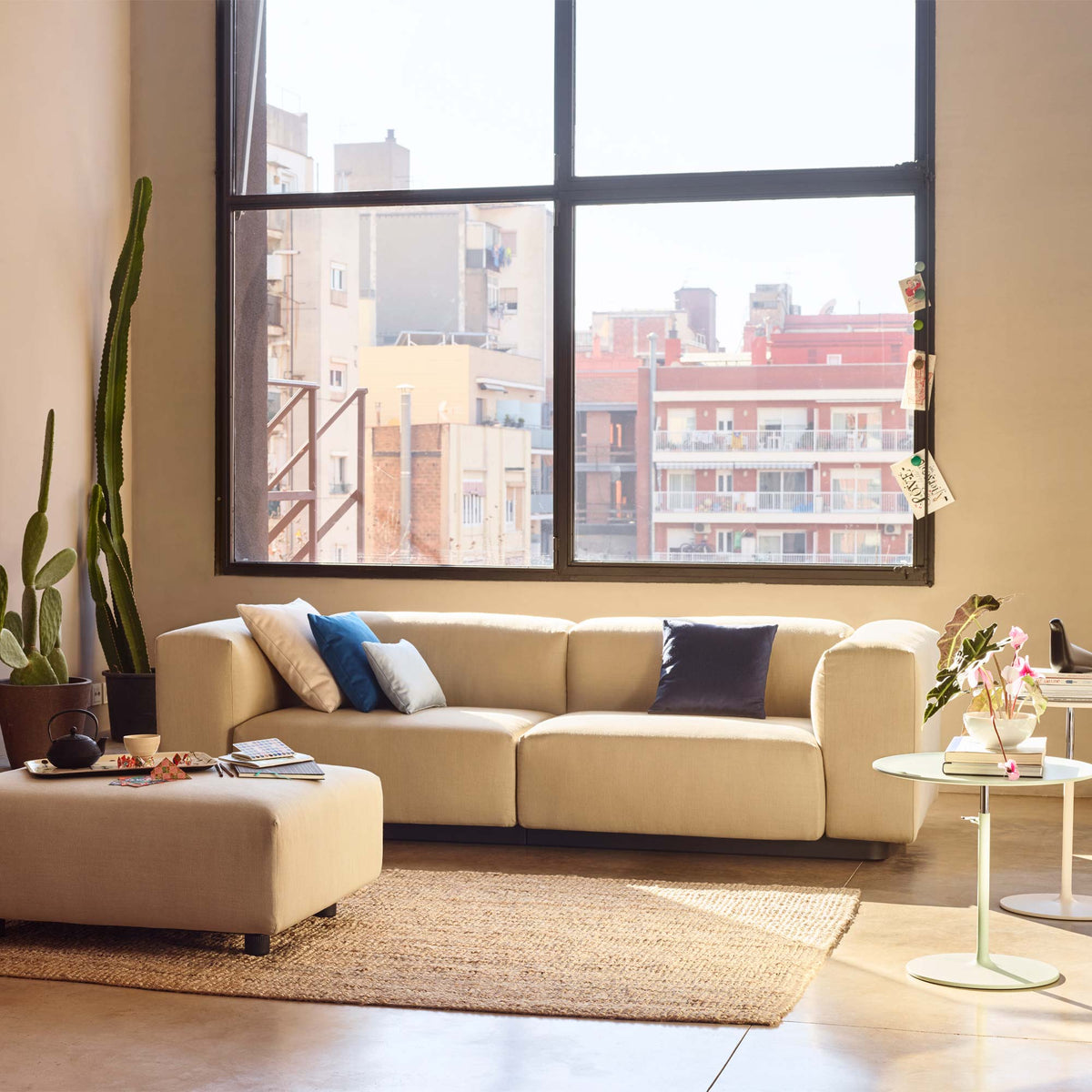 Vitra Soft Modular Dreisitzer Sofa