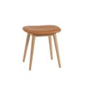 Muuto Fiber Hocker Holzgestell