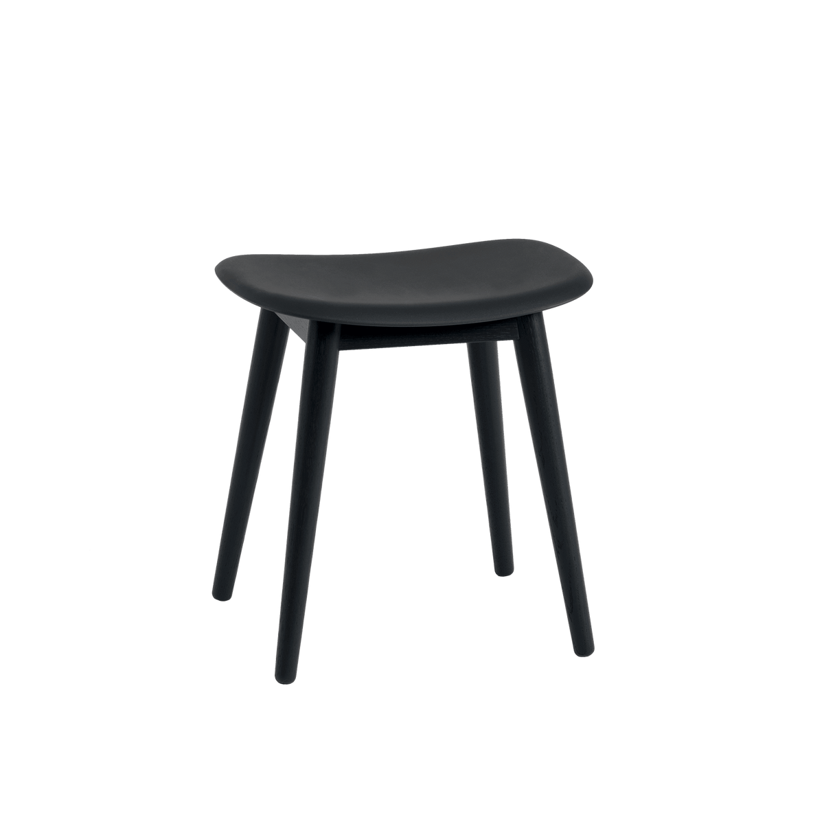 Muuto Fiber Hocker Holzgestell