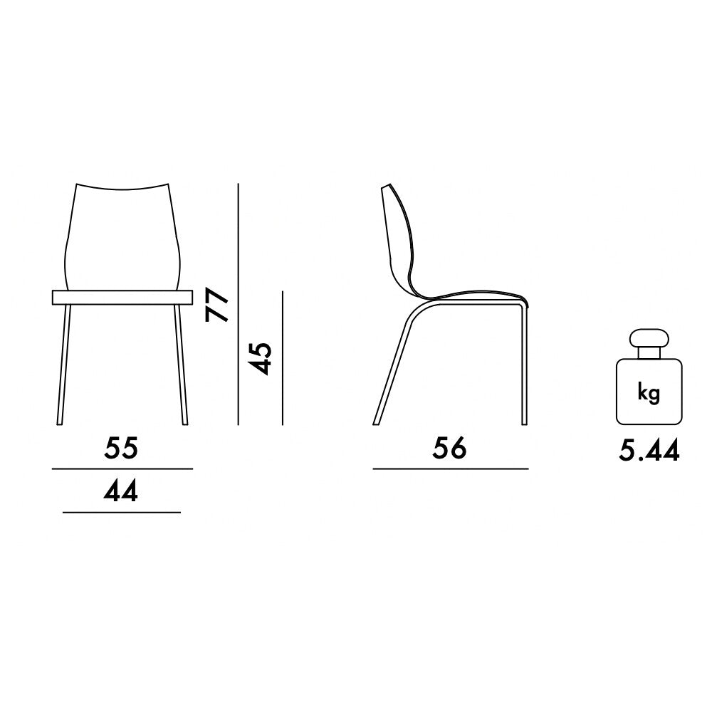 Kartell Maui Soft Noma Stuhl