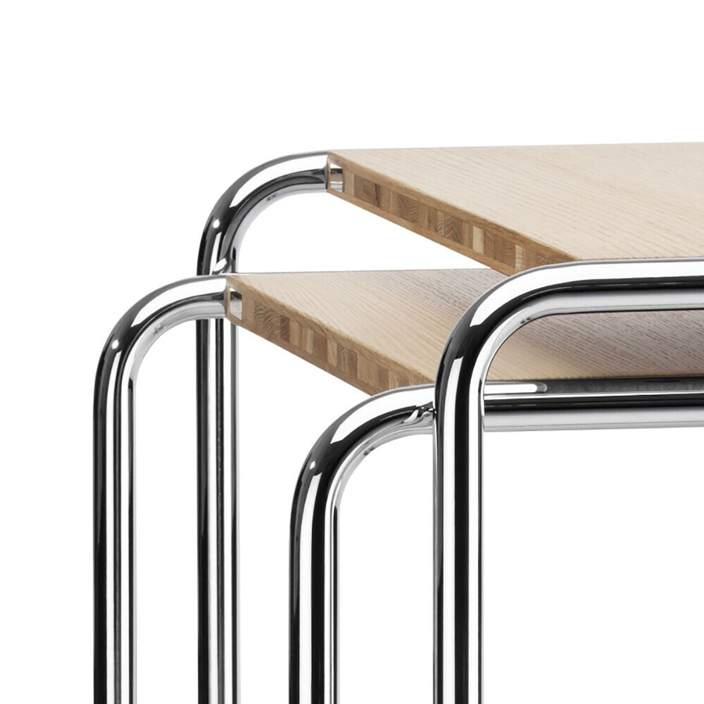 Thonet B 97 Pure Materials Beistelltisch 2er Set Eiche