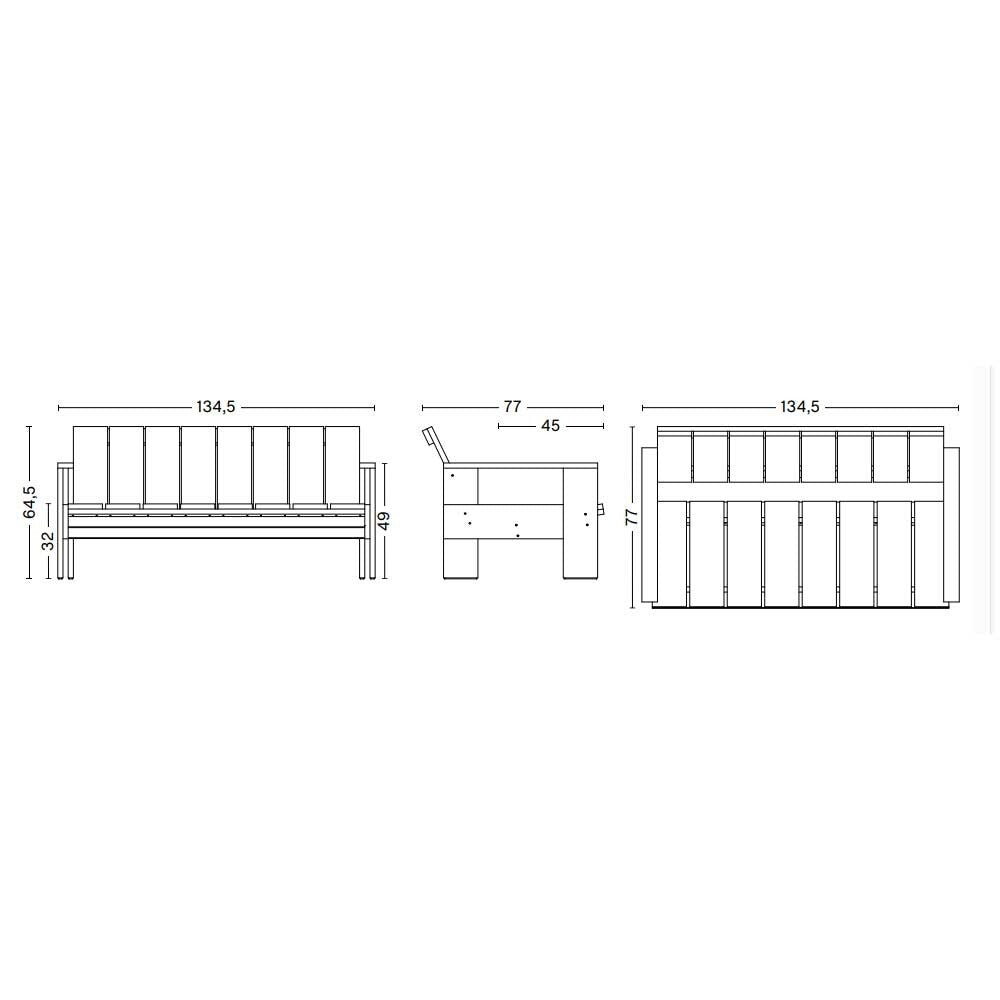 HAY Crate Garten Lounge Sofa