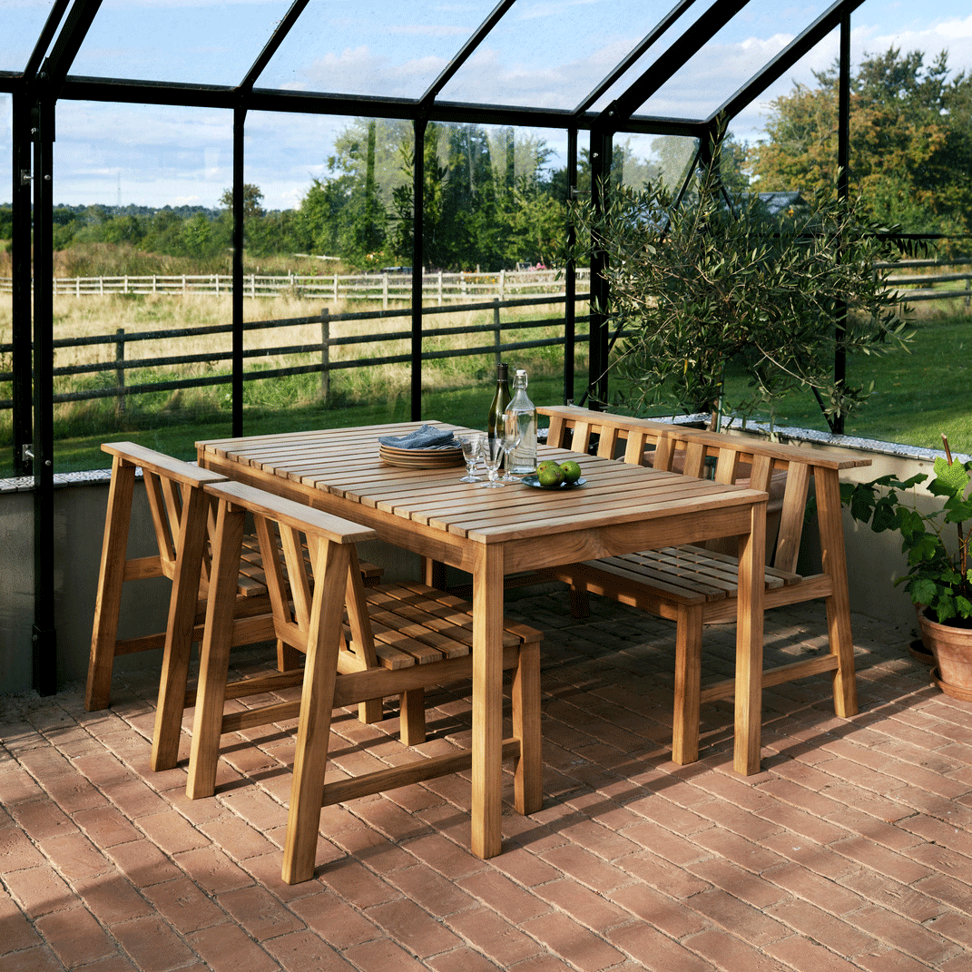 Fritz Hansen Plank Gartenstuhl