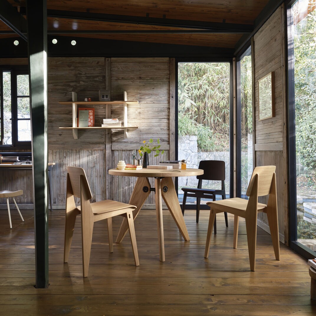 Vitra Chaise Tout Bois Stuhl