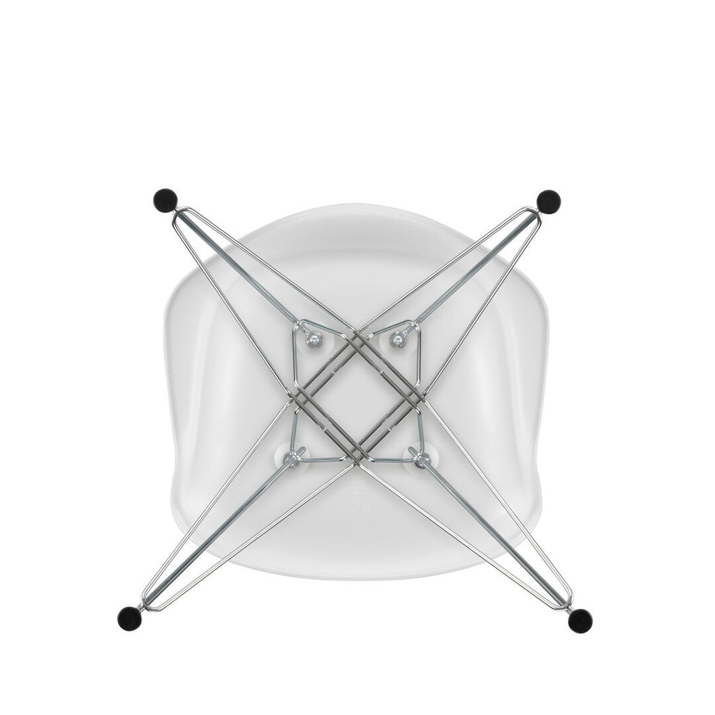 Vitra Eames Plastic Armchair DAR RE Gestell verchromt