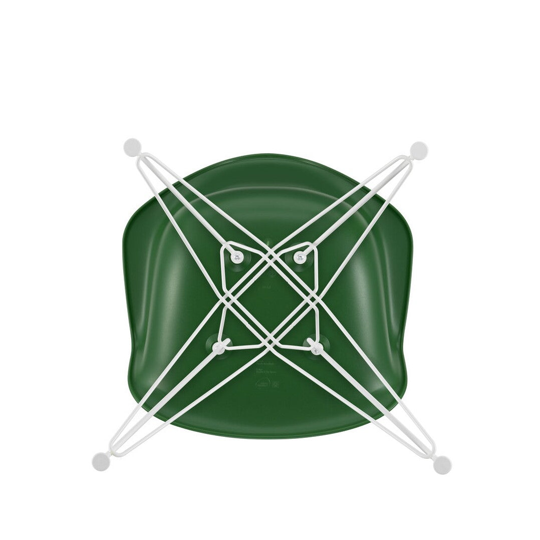 Vitra Eames Plastic Armchair DAR RE Gestell weiß