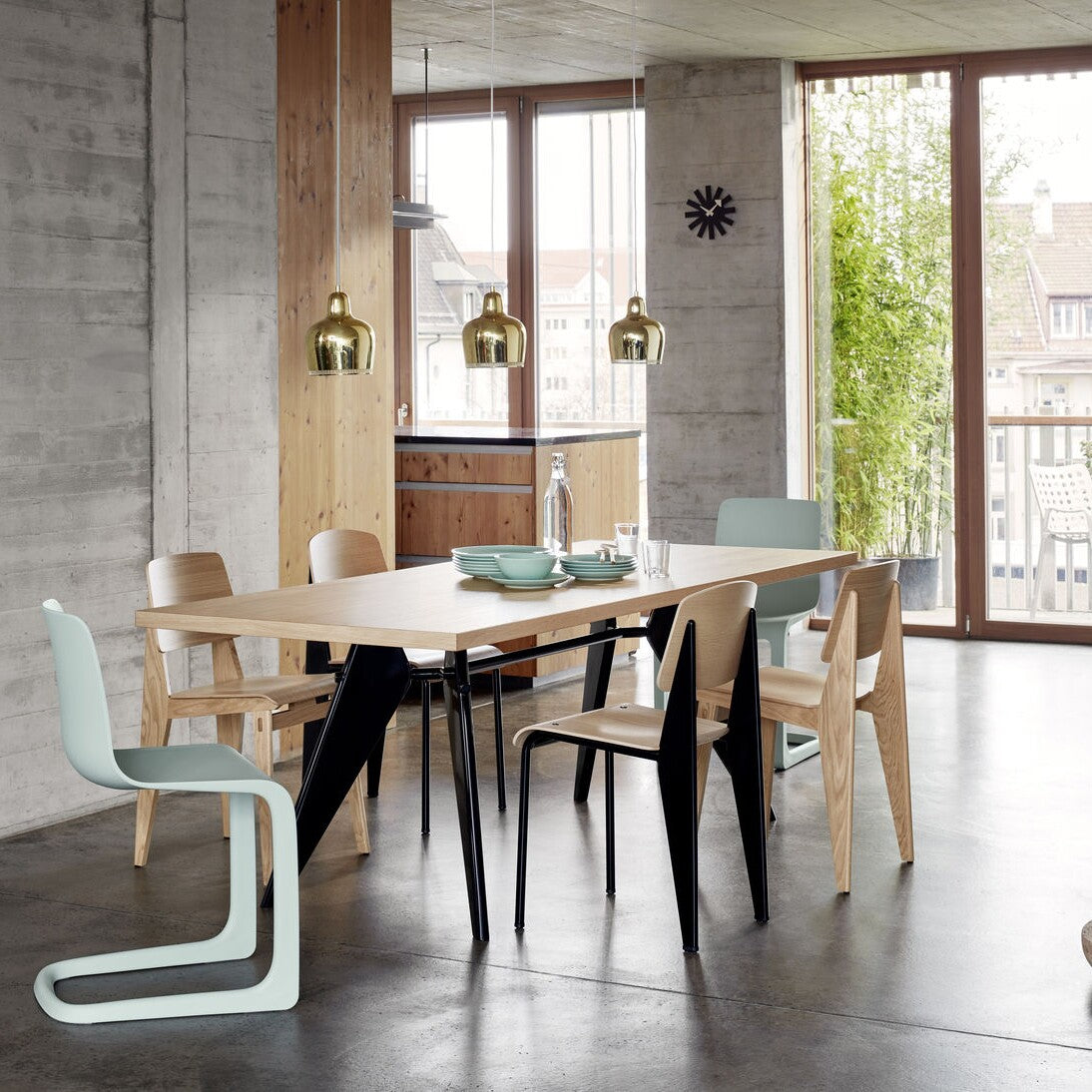 Vitra Chaise Tout Bois Stuhl