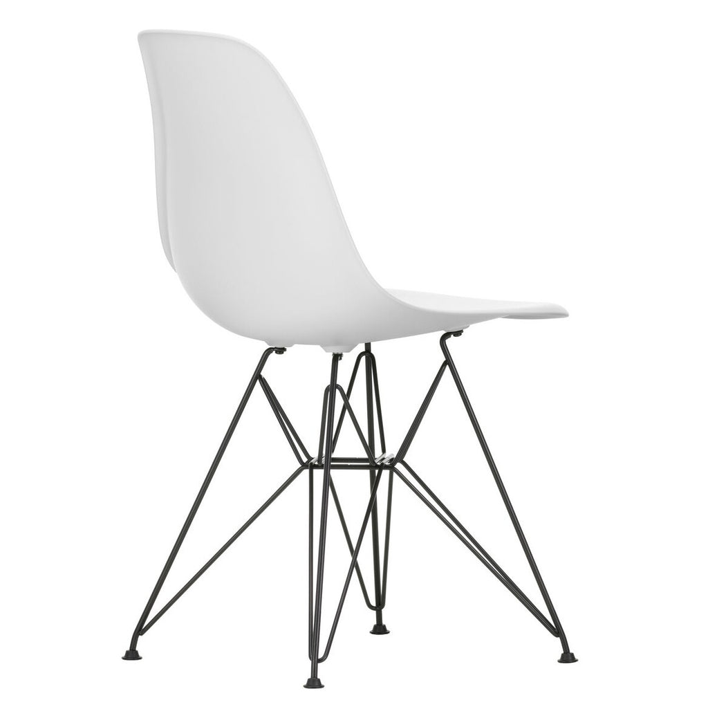 Vitra Eames Plastic Side Chair DSR RE Gestell schwarz