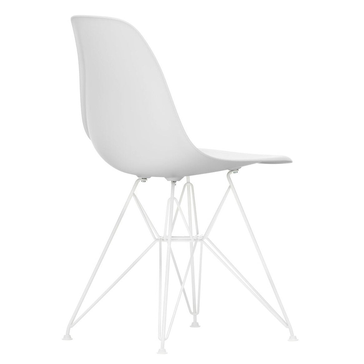 Vitra Eames Plastic Side Chair DSR RE Gestell weiß