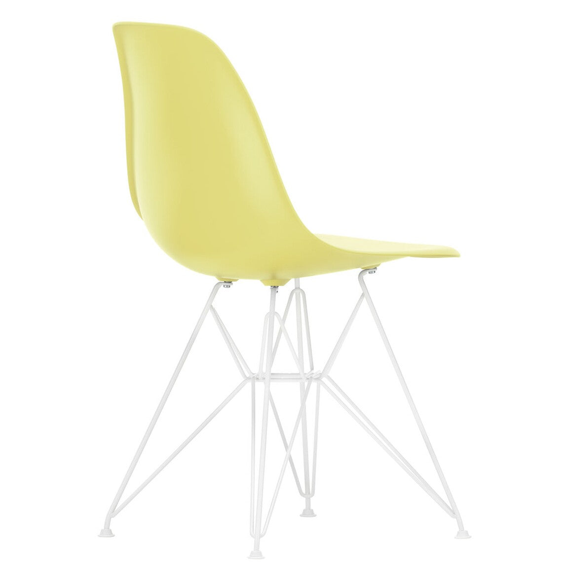 Vitra Eames Plastic Side Chair DSR RE Gestell weiß